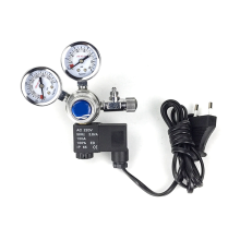 Enkelttrins CO2-regulator, akvariebobletæller, EU-stik