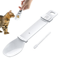 Cat Strip Squeeze Spoon - Liquid Snack Feeding Spoon for Cats, Soft Silicone Treat Spoon for Wet Food