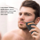Electric Beard Trimmer for Men,Cordless Rechargeable Trimmer, 6