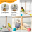 Bird Stand Perch Toy,Interactive Parakeet Toys 4