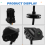 Rear View Reverse Backup Camera Parking Monitoring System for 7