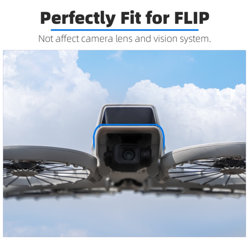 Modlysblænde til FLIP Gimbal kamerabeskyttelse, sort 2