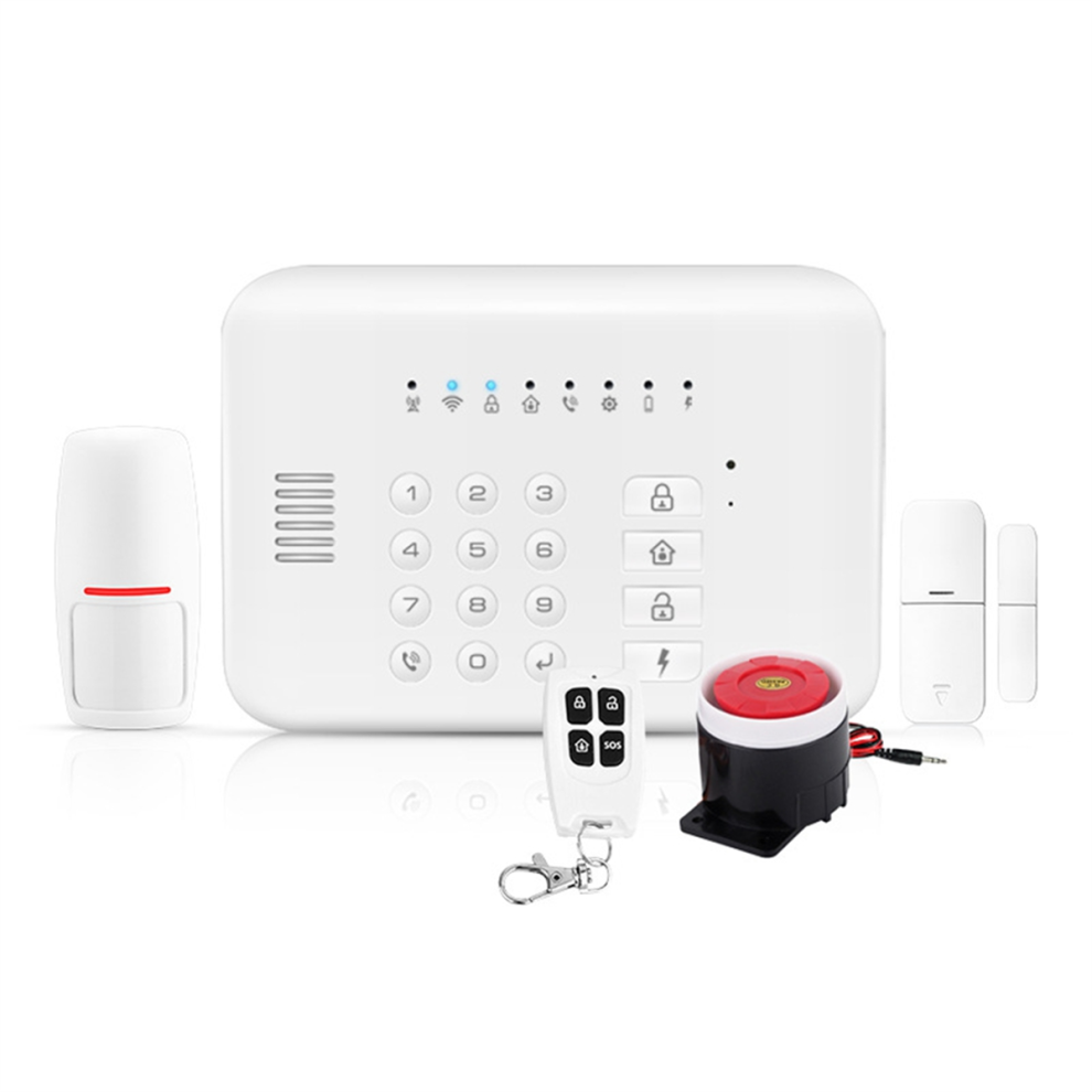 Tuya App Remote Control Wifi+Gsm Alarm System For Home Security 4713648069921