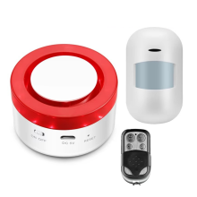 Tuya Smart Home Security Alarm System Kit WiFi Trådløs Tyverialarm