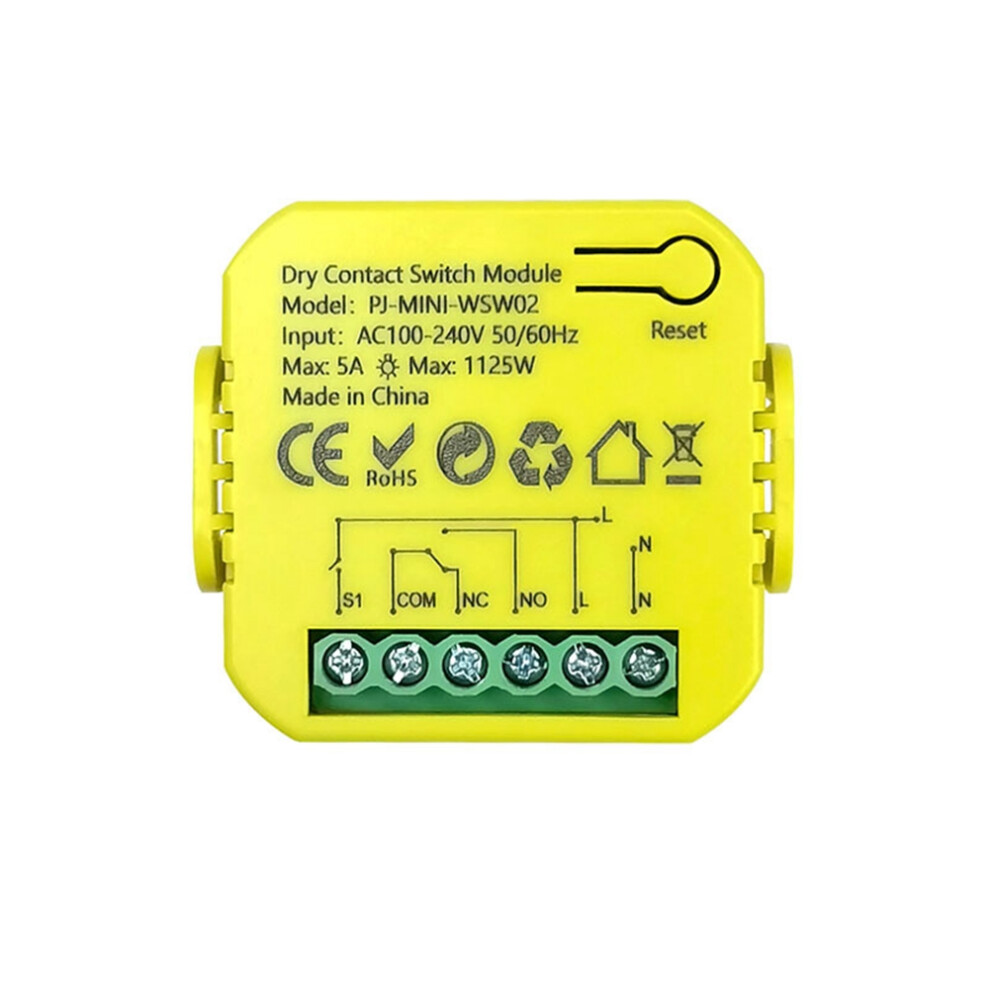 Tuya Smart Life Dry Contact Relay Wifi Module Switch Timer App 4713648070590