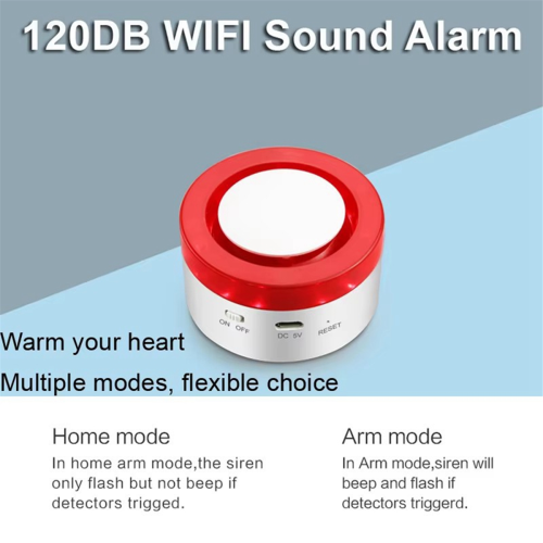 Tuya Smart Home Security Alarm System Kit Trådløst WiFi 1