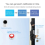 Tuya Smart Home Security Alarm System Kit Trådløst WiFi 5