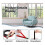 5 Rolls Total Window Grille Inserts Grid Kit Self Adhesive Peel and Stick Trim Simulated DIY Window 5