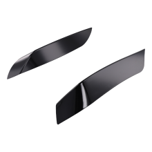 Ornamente pentru spoiler lateral pentru bara de protecție față auto, negru