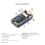 RP2350 1,47 tommer LCD-udviklingskort ARM -M33 5
