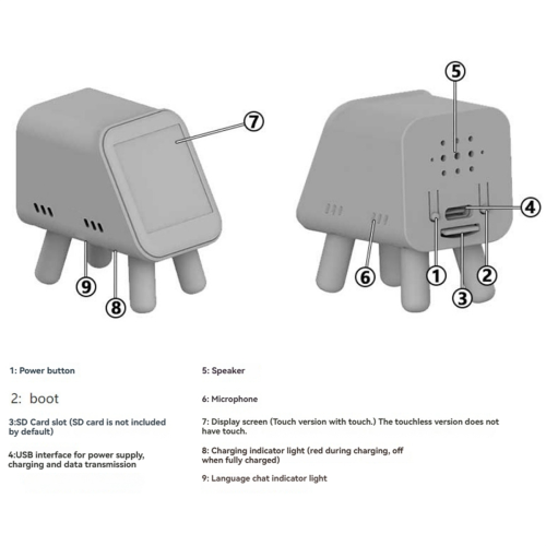 Til XiaoZhi AI Chatrobot ESP32-S3 N16R8 Udviklingskort A 2