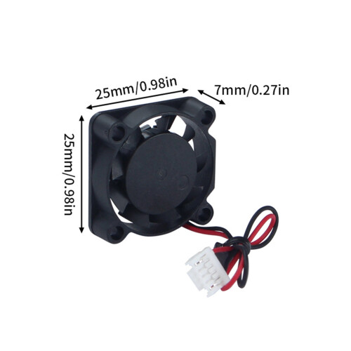 Hydraulisk køleventilator 10000 o/min højhastighedsventilator 3D-printertilbehør 2