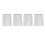 4pcs Checklist Board DIY Production Recyclable 5