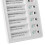 4pcs Checklist Board DIY Production Recyclable 13