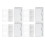 4pcs Checklist Board DIY Production Recyclable 1