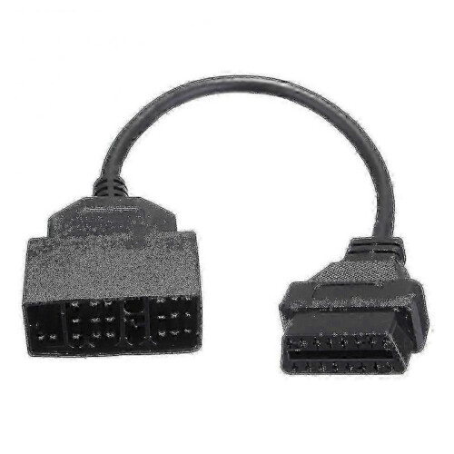 Adattatore OBD Vhbw Da OBD1 16-Pin A OBD2 16-Pin Per Diagnosi Auto, Compatibile Con Fiat Albea, Bravo, Doblo, Ducato, Marea, Multipla, Panda - 2