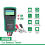 Tester per batteria auto 12V e 24V, strumento per batteria CA con carico automatico DY2015A 2