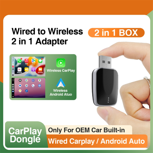 Wireless CarPlay Adapter for Wired to Wireless CarPlay Android 2