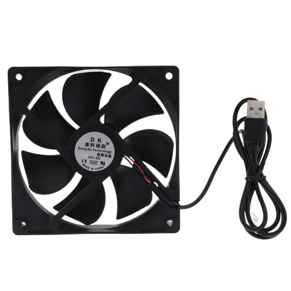 Porous Bearing Cooling Fan 120Mm X 120Mm X 25Mm 5V Usb Chassis Radiator For Desktop Pc Cooling System 6038364086426