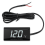 Voltímetro de bateria 12V com display digital e luz LED branca 1