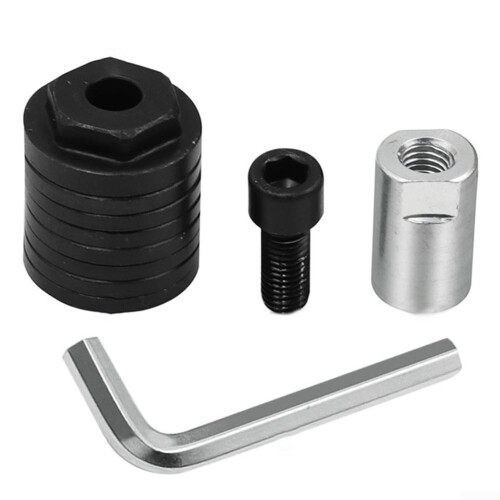 M10 Angle Grinder Grooving Adapter | Adjustable Width Cutting Tool for Walls, Bricks, Tiles | Sturdy Steel Design