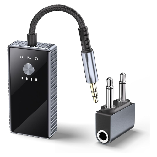 Bluetooth 5.2 Transmitter, 3.5mm AUX Jack & Bluetooth Receiver 1
