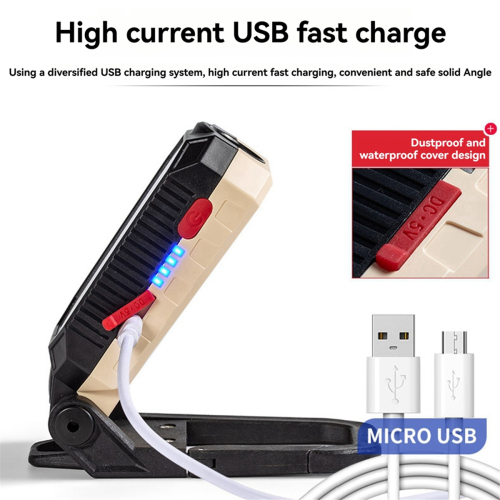 COB Work Light USB Rechargeable Work Light Portable A