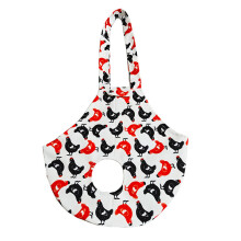 (Red and Black, One size fits all) Chicken Poultry Bag, Carry Bag, Easy To Clean, Portable, Ideal And