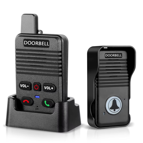 Wireless Voice Duplex Intercom Doorbell House Home Audio