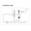 Μονόχρωμο χειριστήριο And-SP636E SPI DC5-24v με τηλεχειριστήριο 5