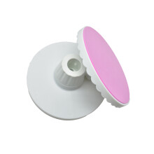 1Pc Revolving Pink Cake Stand for Bakery Cake Decorating Use