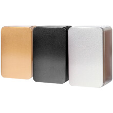 3pcs Tin Box with Lid Tinplate Candy Can