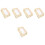 10pcs Paper Making Mold DIY Screen Frame (Random Style Hinge) 6