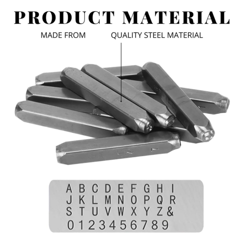 Metallstempel-Sets – Alphabet-Stanzset, Metallstempel 2