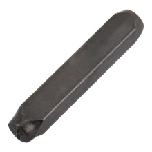 6mm Cross Punch Stamp 1pc Carbon Steel Metal Stamping Tool