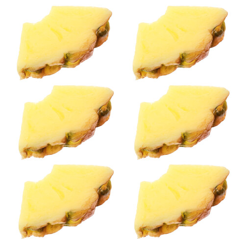 24pcs Artificial Fruit Slices Decorative Fake Fruit Models Photo Props 2