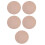 5pcs Wood Based Compressed Density Board for Pottery Tools 5