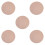 5pcs Wood Based Compressed Density Board for Pottery Tools 4