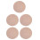 5pcs Wood Based Compressed Density Board for Pottery Tools 6