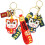 8pcs Cat Keychain Phone Charm Purse Accessory 1