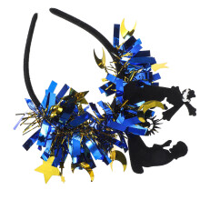 4pcs Ramadan Headband with Star Moon Decor Eid Mubarak