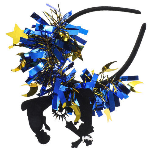 4pcs Ramadan Headband with Star Moon Decor Eid Mubarak 1