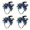 4pcs Ramadan Headband with Star Moon Decor Eid Mubarak 7