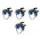 4pcs Ramadan Headband with Star Moon Decor Eid Mubarak 5