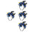4pcs Ramadan Headband with Star Moon Decor Eid Mubarak 8