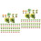 74 pcs realistic tree model micro landscape sand table decoration 6