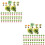74 pcs realistic tree model micro landscape sand table decoration 8