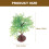 74 pcs realistic tree model micro landscape sand table decoration 10