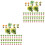 74 pcs realistic tree model micro landscape sand table decoration 5