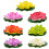 14pcs Artificial Floating Water Lily Plastic Lotus Pond Decor 1